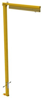 3M DBI-SALA  FlexiGuard Fixed Height Jib 8530571, Yellow and Silver, 21 ft. (6.4 m) anchor height