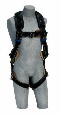 3M DBI-SALA Delta Comfort Arc Flash Harness - Dorsal/Rescue Web Loops 1112636 - Black Medium