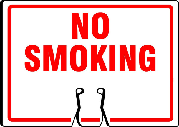 Cone Top Warning Signs 10" x 14" / - FBC746