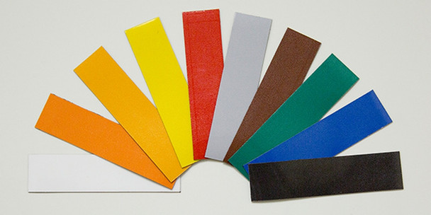 Color Coded Markers Gold 2" x 4" 25/Pack - MRB414MGGD