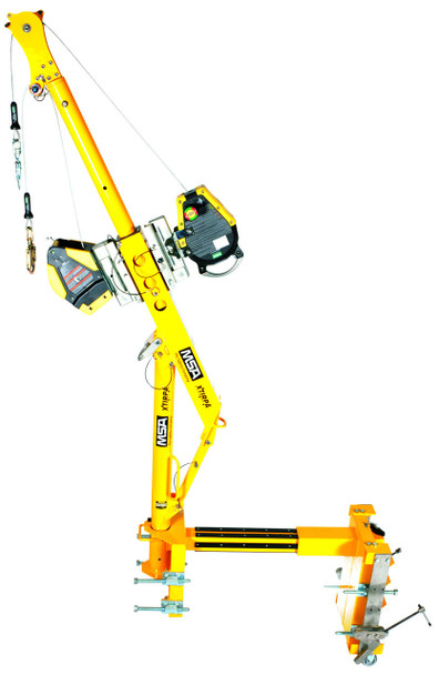 Xtirpa Adjustable Wall Adapter Complete Confined Space Entry System w/ MSA Workman 50' SRL