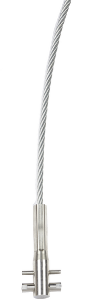 3M DBI-SALA Lad-Saf Swaged Cable - 3/8 Inch - 7x19 - Stainless Steel - 240 FT - 6107240