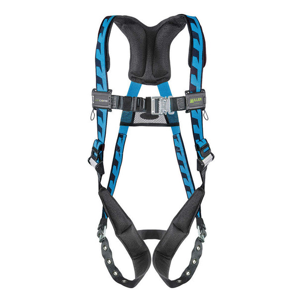 Miller AirCore Steel Hardware Blue Harness - Small/Medium - AC-TB/S/MBL
