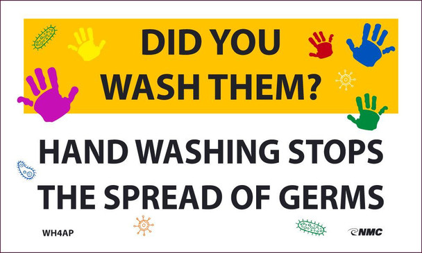 Did You Wash Them? 3X5 - Removable PS Vinyl - 5/pk - WH4AP