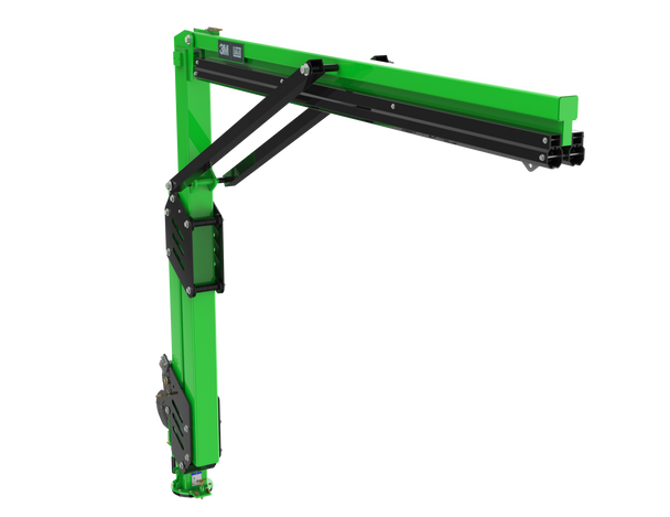 3M DBI-SALA FlexiGuard M200 Modular Jib Adjustable Height Mast Anchor - 2 User - 12.3 - 15 ft Height - 12 ft Width - 8530895