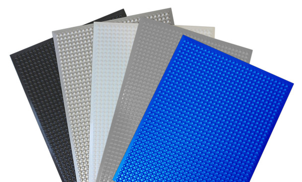 Ergomat Infinity Bubble Black ESD Anti-Fatigue Mat - 3'x24'