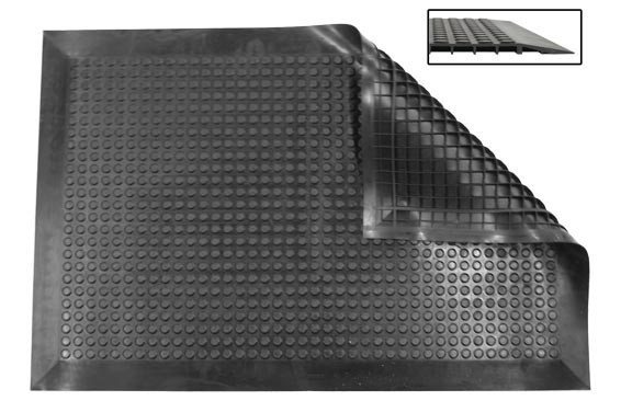 Ergomat Nitril Smooth Anti-Fatigue Mat - 2'x8'