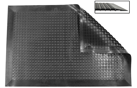 Ergomat Nitril Smooth ESD Conductive Anti-Fatigue Mat - 5'x8'