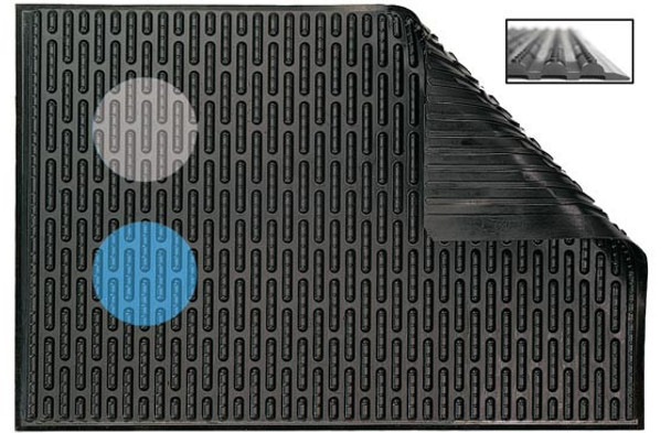 Ergomat Softline Weld Black Anti-Fatigue Mat - 2'x10'