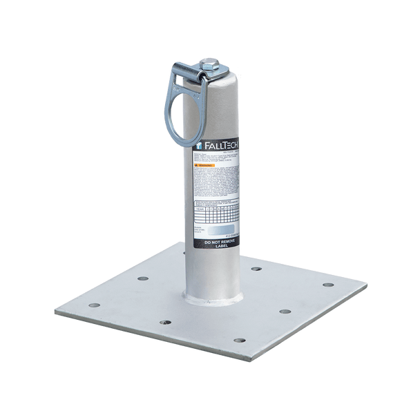 FallTech 18" Post Anchor with Swivel D-ring for Concrete and Steel - 78218CSSD