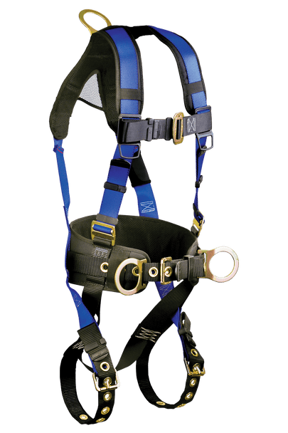 FallTech Contractor+ 3D Construction Belted Harness - Large/XL - 7073BLX