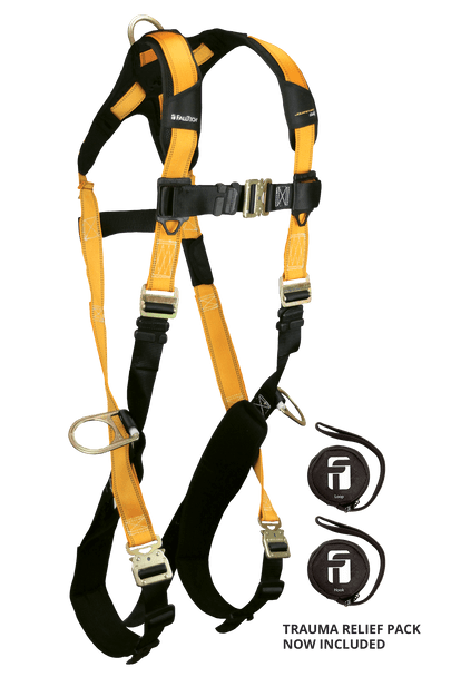 FallTech Journeyman Flex Steel 3D Standard Non-belted Harness - Universal - 7023QC