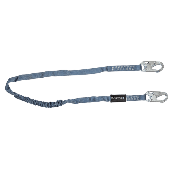 FallTech 6' Internal Energy Absorbing Lanyard Single-leg with Steel Snap Hooks - 8259