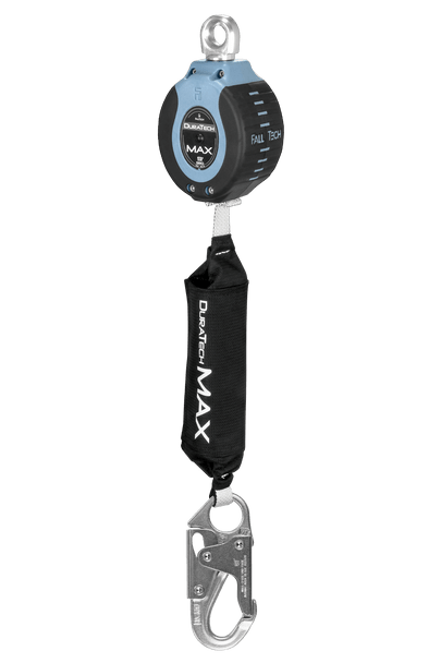 FallTech 9' DuraTech MAX Personal SRL with Steel Snap Hook - 82709SA1