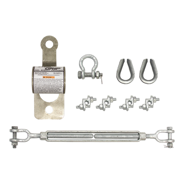 FallTech SteelGrip Cable HLL Installation Kit - 62101B