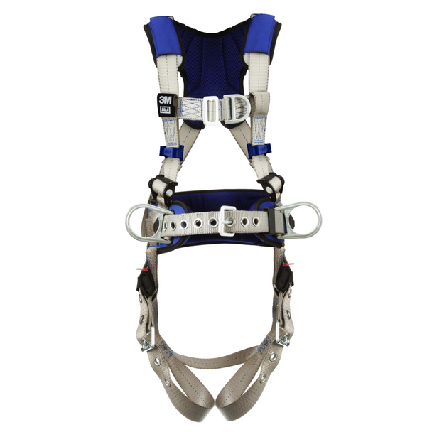 3M DBI-SALA ExoFit X100 Comfort Construction Climbing/Positioning Safety Harness - 2X - 1401079
