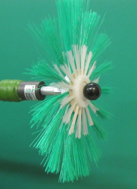 Lifa Soft Brush With Nylon Center (Brush Adapter Connection) for Rectangular Ducts - Dia. 51"-59" (1300-1500 mm)