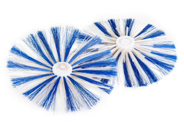 Lifa Anti-Static Brush w/ Integrated Centralized Disc & Nylon/Brash Bristles - Dia. 8"-16" (200-400 mm)