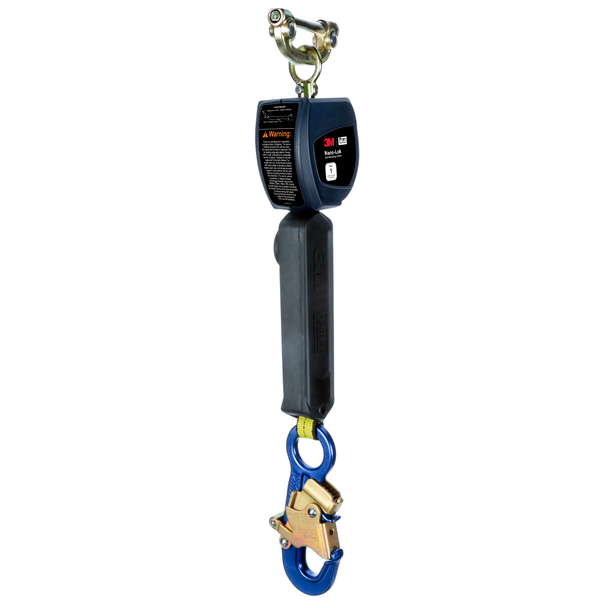3M DBI-SALA Nano-Lok Personal Self-Retracting Lifeline - Web Aluminum Snap Hook - - 6 ft. - Class 1 - ANSI - 3100524