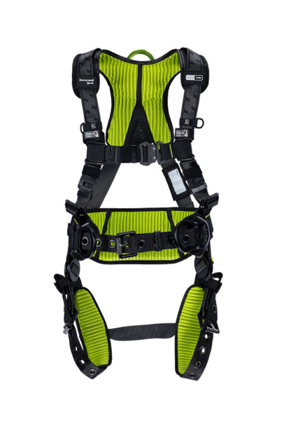 Miller H700 Construction Comfort 2 Point Harness w/ Tongue Buckle Leg Buckles and QC Chest Buckles H7CC2A3 - Size XXL
