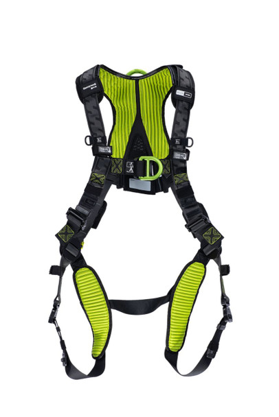 Miller H700 Industry Comfort 3 Point Harness w/ QC Leg Buckles and QC Chest Buckles H7IC3A3 - Size XXL