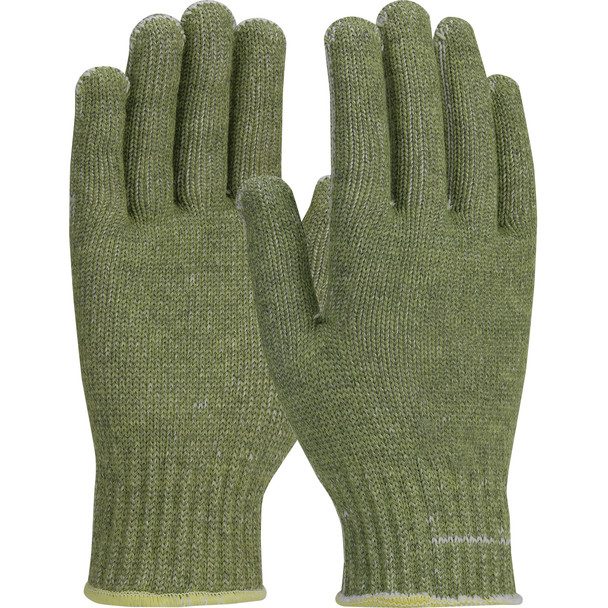 Kut Gard Seamless Knit ACP / DuPont Kevlar Blended Glove w/Polyester Lining - Economy Weight - Green - 12/DZ - 07-KA740
