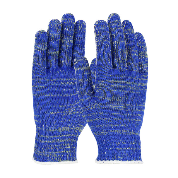 Kut Gard Seamless Knit ACP / DuPont Kevlar Blended Glove w/Polyester Lining - Medium Weight - Blue - 12/DZ - 07-KA745