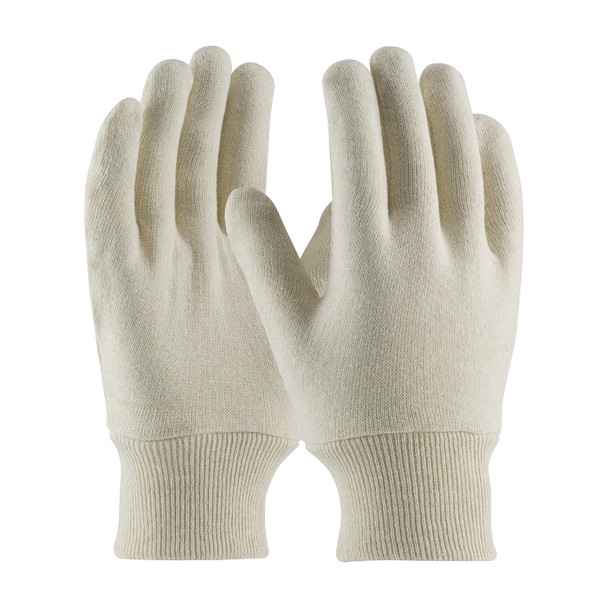 PIP Regular Weight Polyester/Cotton Reversible Jersey Glove - Ladies' - Natural - 1/DZ - 330-PIP95-606C