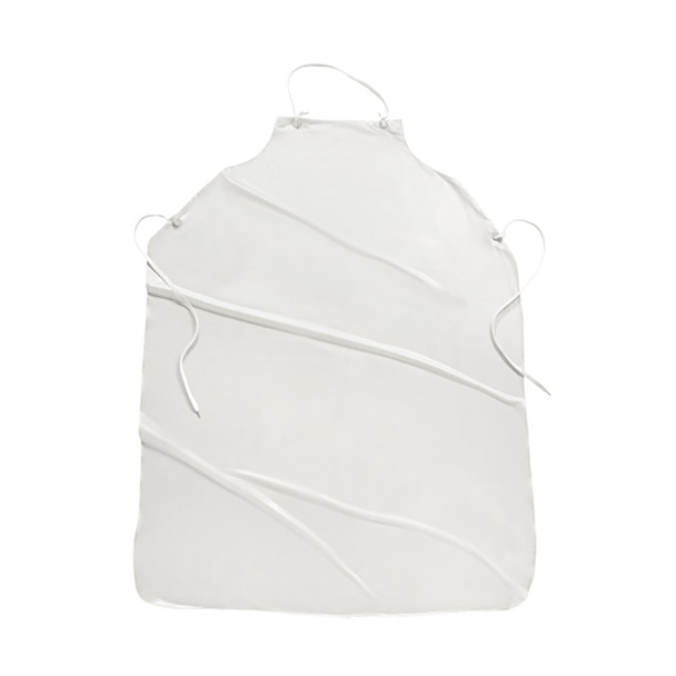 PIP Aprons White Vinyl Apron - 6 mil - - 1/DZ - 393-WCUUW-45
