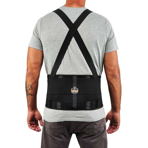 Ergodyne ProFlex 1100SF 280D Spandex Back Support Brace with Sticky Fingers