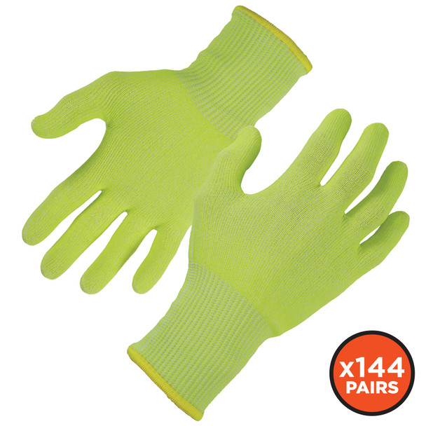 Ergodyne ProFlex 7040 Cut Resistant Food Grade Gloves - ANSI/ISEA 105-2016 A4, EN388 Level 5 - Lime - 144-pair