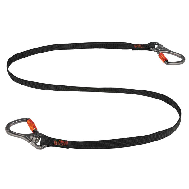 Ergodyne Squids 3139 Tool Lanyard - Dual Double-Locking Swivel Carabiners - 40lbs