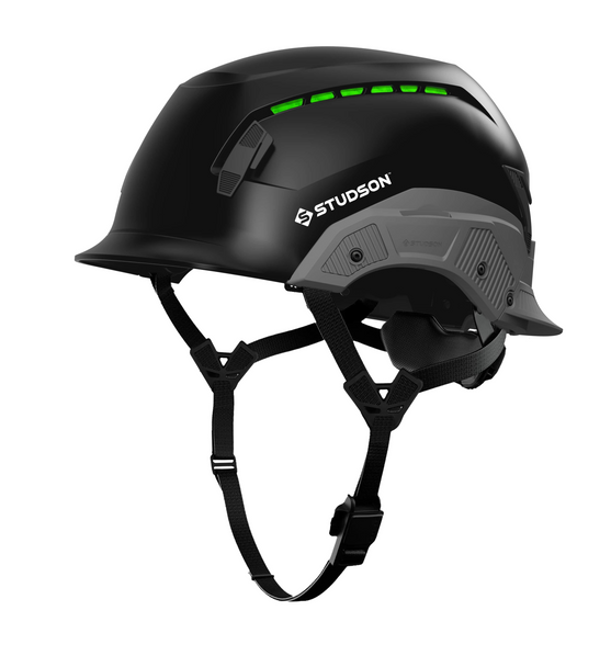 Studson SHK-1 Vented Class C Type II - Black Safety Helmet