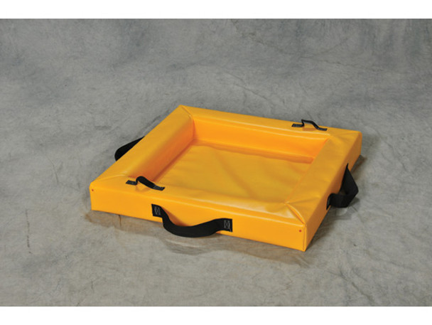 Eagle Quik-Deploy SpillNEST - 3'x3'x4" - 22.5 Gallon Capacity - Yellow - T8004