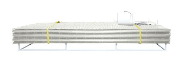 Ground Protection - VersaMAT - Mat-Pak - (12) 3' X 8' Mats - Clear - W/ Acc & Hand Holes - 120 Ton Load - CVCP3HH8