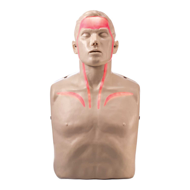 AERO Brayden LED CPR Manikin with Blood Flow Circulation (Red Lights) - IM13-R