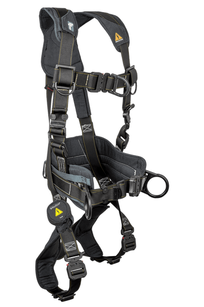 FallTech Arc Flash Nylon Construction Climbing Harness - Quick-Connet Adjustments - 2X - 7050FD2X