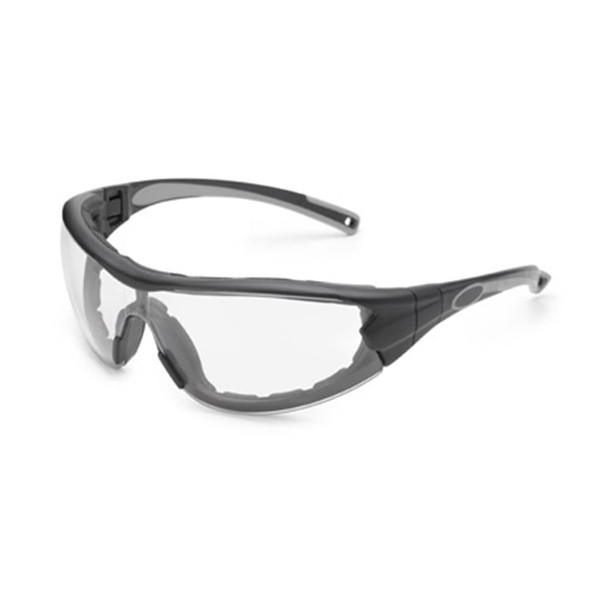 Gateway Swap Black Frame/Clear Anti-Fog Lens/Temples Attached (21GBX9) 