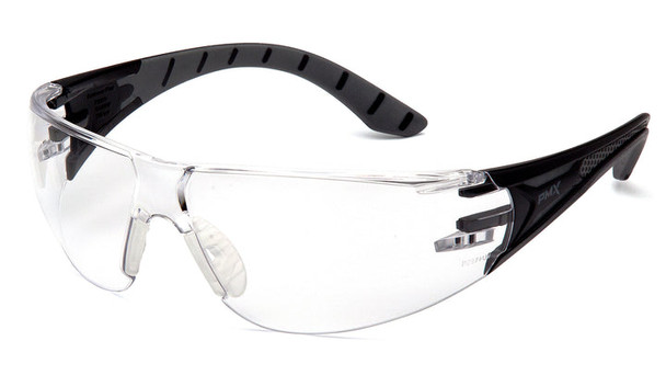 Pyramex - Endeavor Plus - Black-Gray Frame/Clear Anti-Fog Lens - 12/Pair