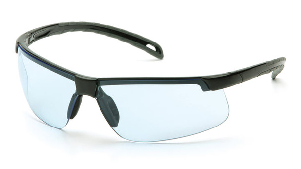 Pyramex - Ever-Lite - Black Frame/Infinity Blue H2MAX Anti-Fog Lens - 12/Pair