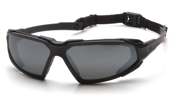 Pyramex - Highlander - Black Frame/Gray Anti-Fog Lens - 12/Pair