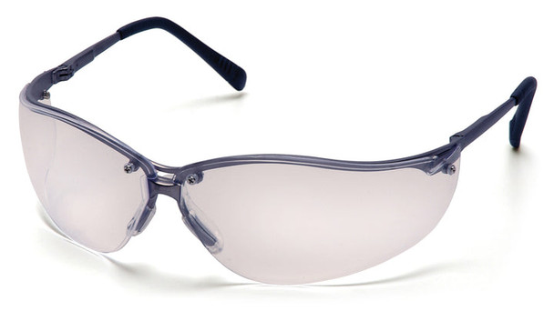 Pyramex - V2-Metal - Gun Metal Frame/Clear Lens - 12/Pair