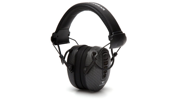 Venture Gear - Clandestine Electronic Earmuff Black Graphite Pattern - 1/Each