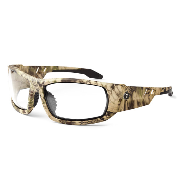Ergodyne Skullerz ODIN Safety Glasses, Sunglasses - Kryptek Highlander Frame