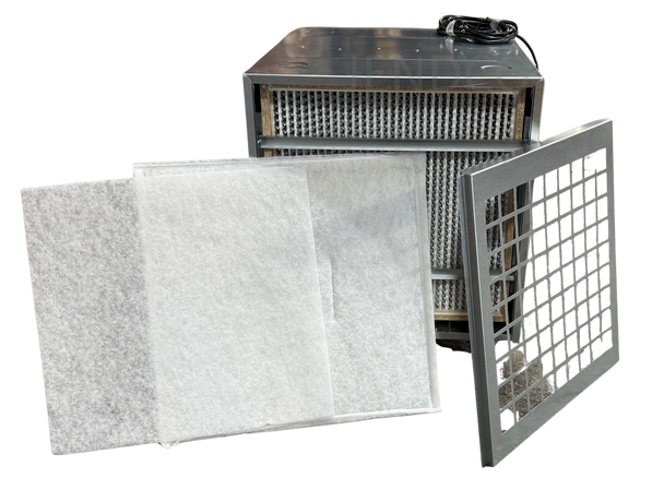 NCF-2000 Negative Air Machine with Visual Alarm Panel (1400/2000 CFM) - 2424VPS