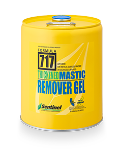 Sentinel 717 Thickened Low Odor Mastic Remover Gel - 5 Gallon Pail - 717/05