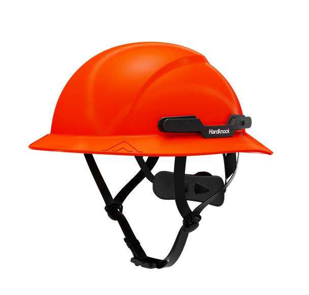 Hardknock Resolve - Full Brim - Class G,C,E - Type 2 Safety Helmet - Non-Vented - Red - 105-0-610