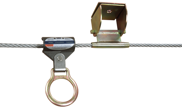 3M DBI-SALA Permanent 60 ft. Multi-Span Horizontal Lifeline System - Stainless Steel Cable - 7603076