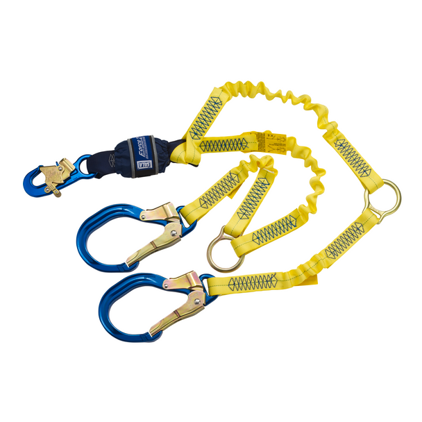 3M DBI-SALA EZ-Stop F2 100% Tie-Off Rescue Stretch Web Shock-Absorbing Lanyard - 6 ft - 1246153