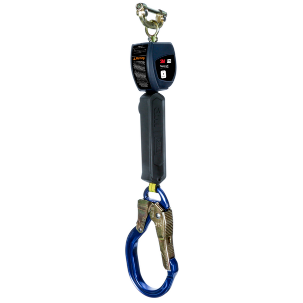 3M DBI-SALA Nano-Lok Personal Self-Retracting Lifeline - Web Aluminum Rebar Hook - 6 ft. - Class 1 - ANSI - 3100538